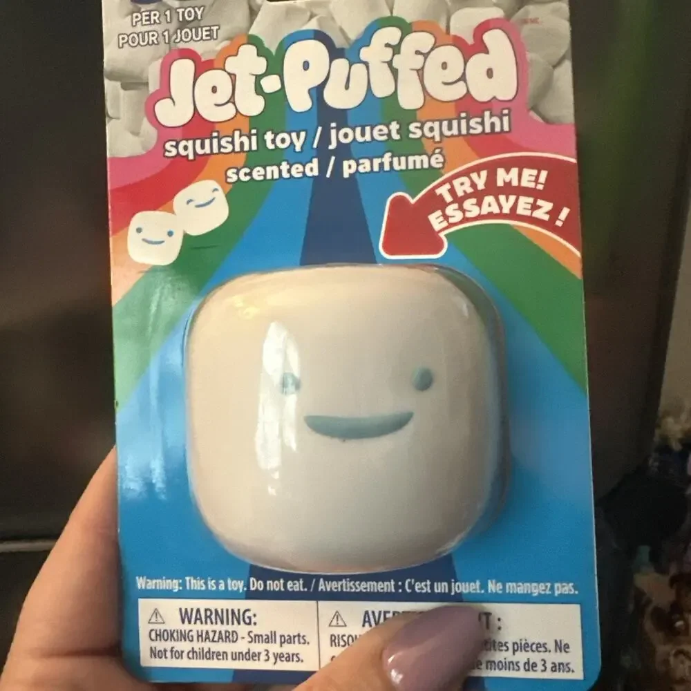 JET-PUFFED Marshmallow SQUISHY Fidget Squeeze Viral TikTok Toy SCENTED